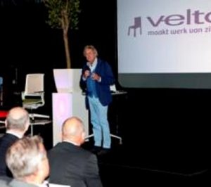 Jan des Bouvrie opent nieuwe zitkamer van Velto